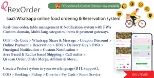 QrexOrder - Restaurant QR Menu - WhatsApp Ordering & Reservation SaaS Platform