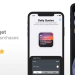 Quotes Widget - iOS 14 & In-App Purchases | Widget app | Xcode 12