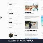 Recent Posts Elementor Addon