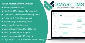Smart TMS SaaS - Tailor Management System