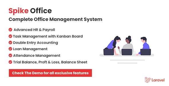 Spike Office - Complete HR & Payroll including Loans and Double Entry Accounting