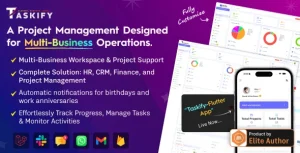 Taskify - Project Management - Task Management & Productivity Tool