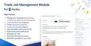 Trade Job Management Module for Perfex CRM