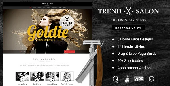 Trend Salon WordPress