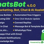 WhatsBot - WhatsApp Marketing, Bot, Chat & AI Personal Assistant Module for Perfex CRM
