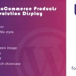 Woocommerce Products Revolution Display for Elementor WordPress Plugin