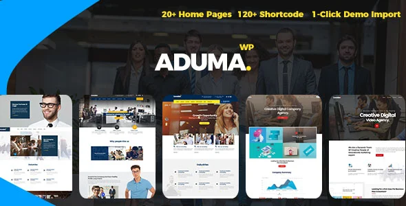 Aduma – Consulting, Finance WordPress Theme