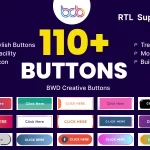 BWD creative buttons elementor addon