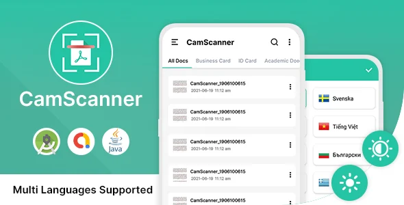 Cam Scanner - Android App with Admob Ads