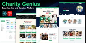 Charity Genius – Dynamic Crowdfunding Platform with Multiple Payment Gateway
