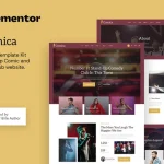 Comica – Stand-Up Comic & Comedy Club Elementor Template Kit