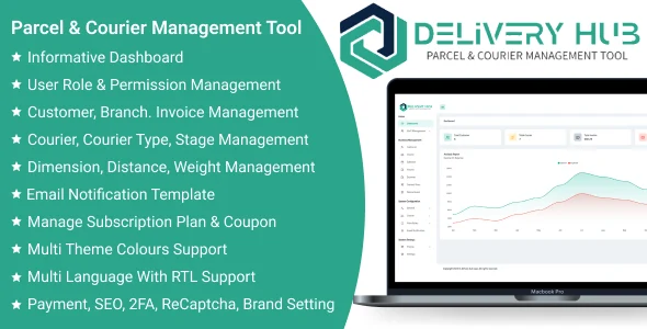 Delivery Hub SaaS – Parcel & Courier Management Tool