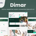 Dimar – Digital Marketing Elementor Template Kit