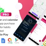 Done | Pro calendar | planner | google maps | admob | firebase | android | scrum