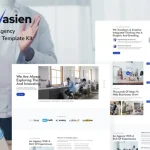 Enovasien – Creative Agency Elementor Pro Template Kit