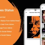 Hanumanji Video Status with Admin Panel