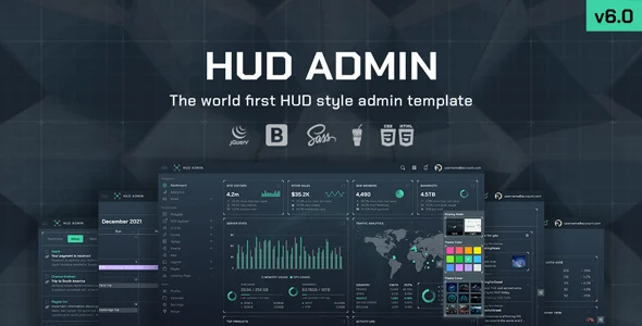 HUD – Bootstrap 5 Admin Template
