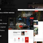 Inusti – Industrial & Factory Business Elementor Template Kit