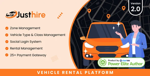 Justhire – Vehicle Rental Platform