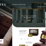 Lawex – Lawyer & Attorney Elementor Template Kit