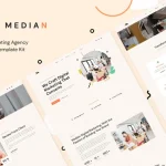 Median – Digital Marketing Agency Elementor Template Kit