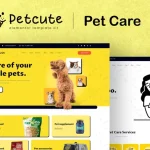 Pet Cute – Pet Care & Veterinary Elementor Template Kit