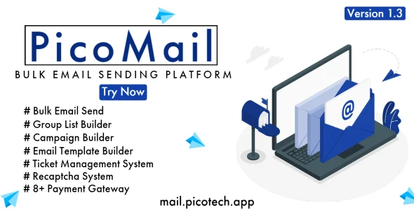 PicoMail – Bulk Email Sending Platform