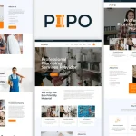 Pipo – Plumber Services Elementor Template Kit