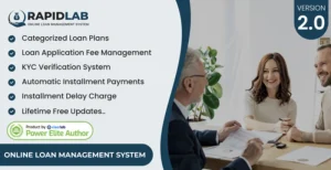 RapidLab - Online Loan Management System