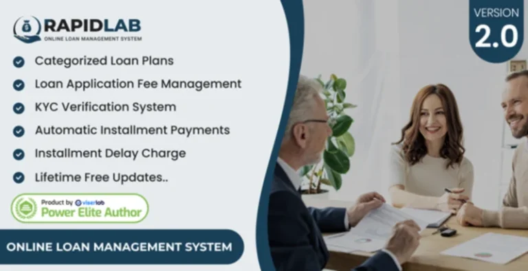 RapidLab - Online Loan Management System