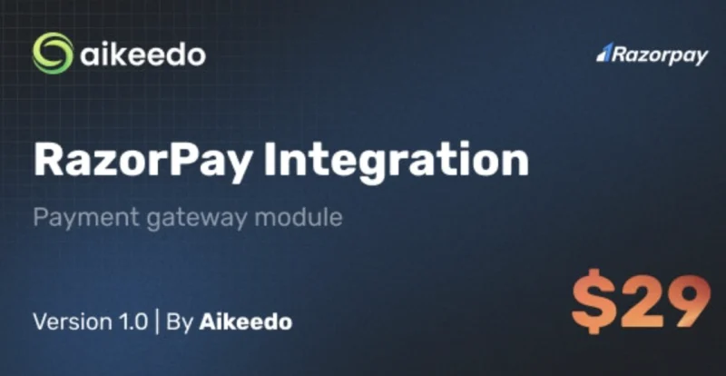 Razorpay Payment Gateway – Aikeedo Plugin