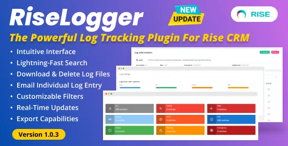 RiseLogger – The Powerful Error Tracking Plugin for Rise CRM