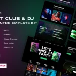 Swagger | Night Club & DJ Elementor Template Kit
