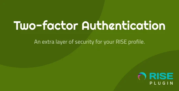 Two-factor Authentication for RISE CRM