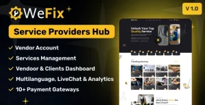 WeFix - On-Demand Service Providers Hub