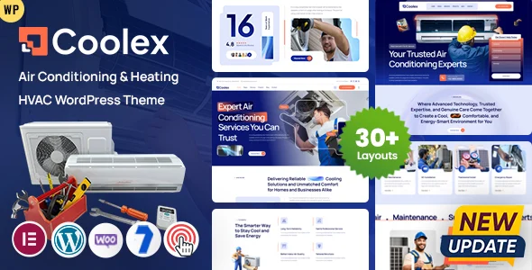 Coolex – Air Conditioning HVAC WordPress