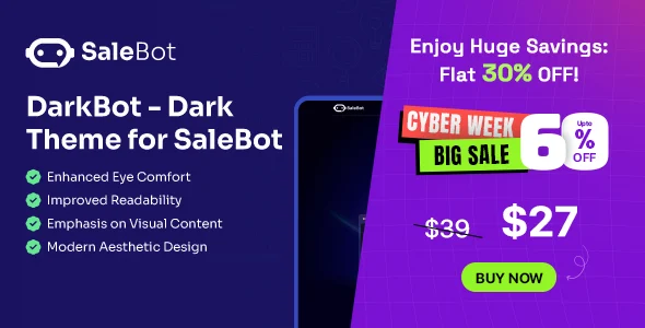 DarkBot- SaleBot Dark Theme Addon