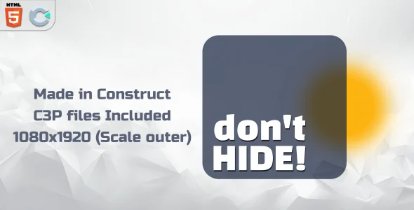 Don’t hide – HTML5 Skill game