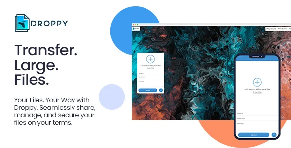 Droppy – Online file transfer and sharing