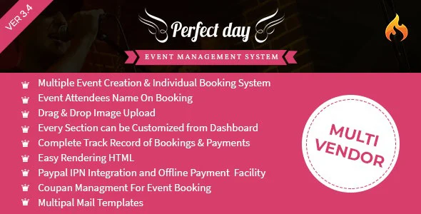 Event Management System – Perfect Day
