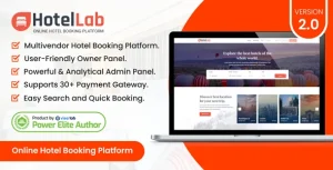 HotelLab – Online Hotel Booking Platform