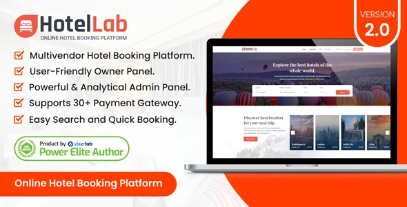 HotelLab – Online Hotel Booking Platform