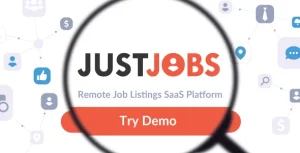 JustJobs – Remote Job Listings SaaS platform