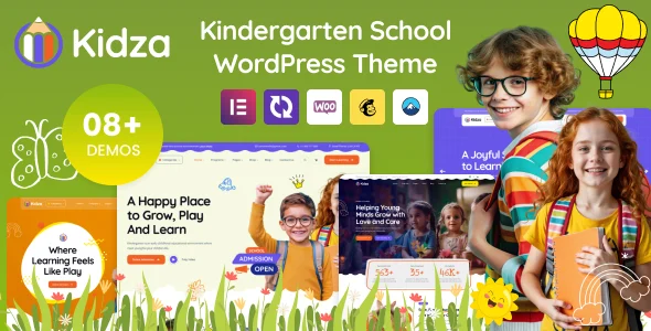 Kidza – Kindergarten WordPress Theme for PreScool
