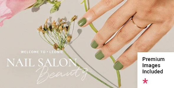 Léonie – Nail and Beauty Salon WordPress Theme