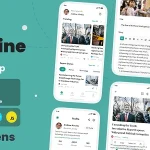 Newsline – News App – Reactnative App with Admin Panel Reactjs/Nodejs