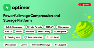 Optimer - Advanced Image Compression + Cloud Storage Platform