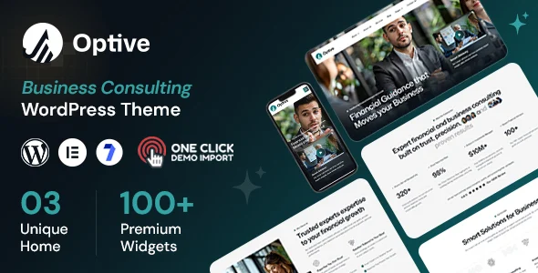 Optive – Business Consulting WordPress Theme
