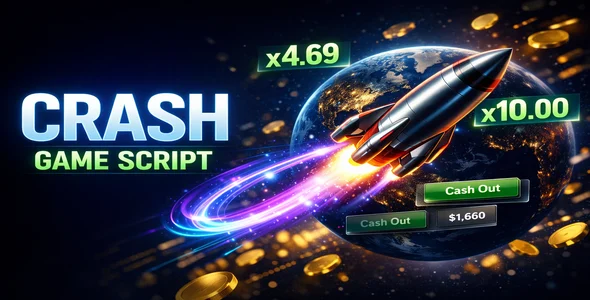Orbit Crash – HTML5 Casino Game Script
