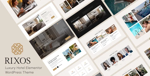 RIXOS – Luxury Hotel Elementor WordPress Theme
